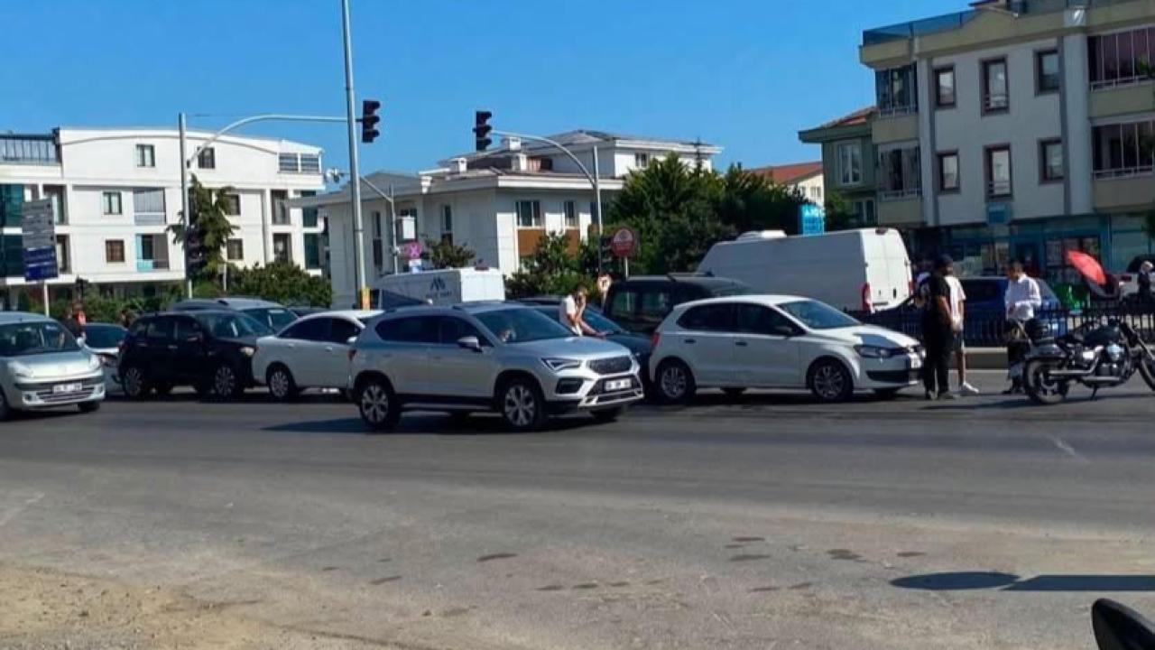 Samsun'da zincirleme kaza