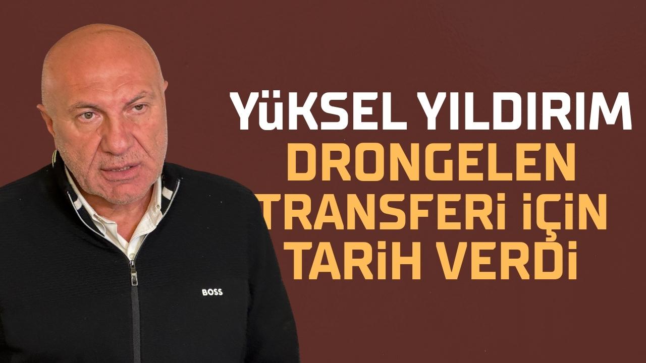 Samsunspor Başkanı Yüksel Yıldırım'dan Rick van Drıongelen açıklaması