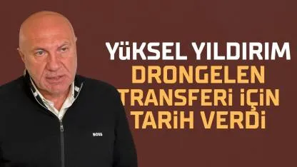 Samsunspor Başkanı Yüksel Yıldırım'dan Rick van Drongelen açıklaması