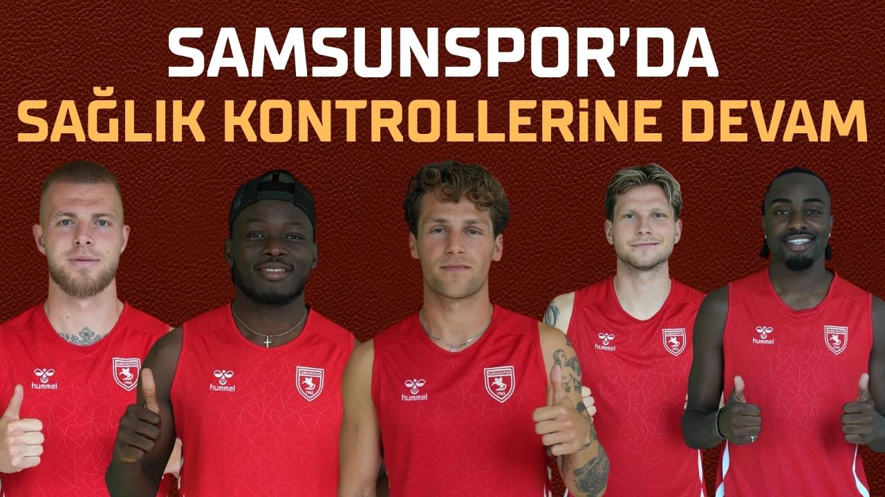 Samsunspor'da futbolcular sağlık kontrolünden geçti - gazetegercek.com.tr