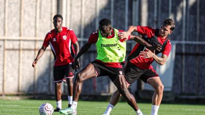 Samsunspor'dan dar alanda çift kale maç