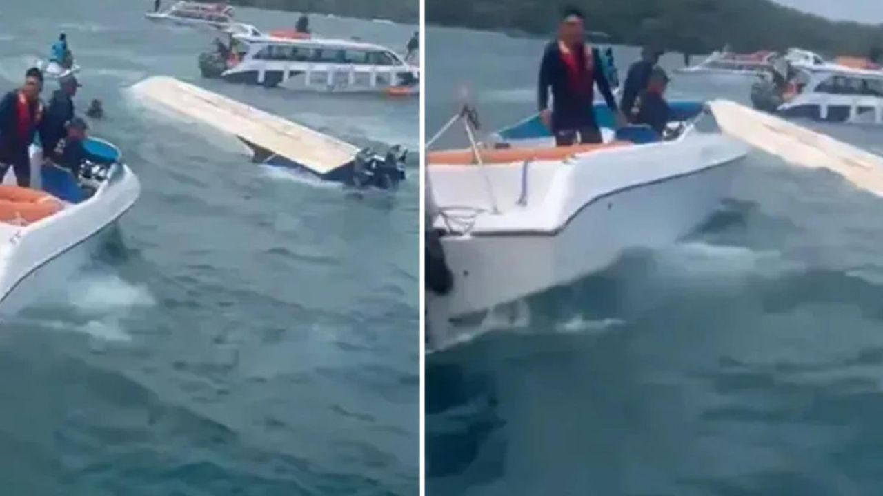 Sürat teknesi alabora oldu: 15 turist öldü
