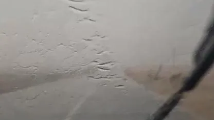 Tekirdağ’da şiddetli yağış! Göz gözü görmedi, sürücüler zor anlar yaşadı