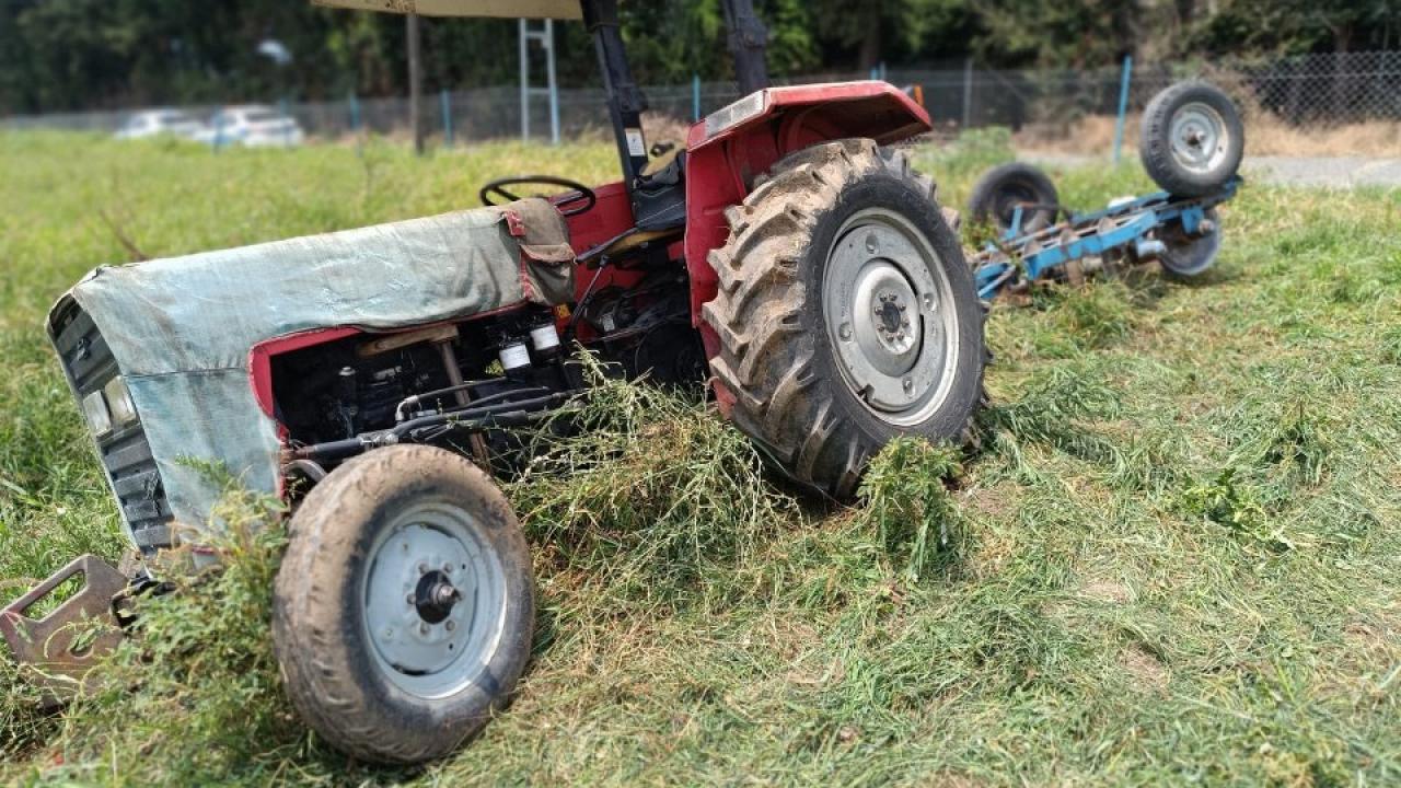 Traktörden düşen çiftçi hayatını kaybetti