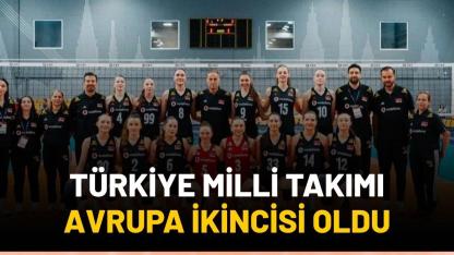 Türkiye U18 Milli Takımı Avrupa ikincisi oldu