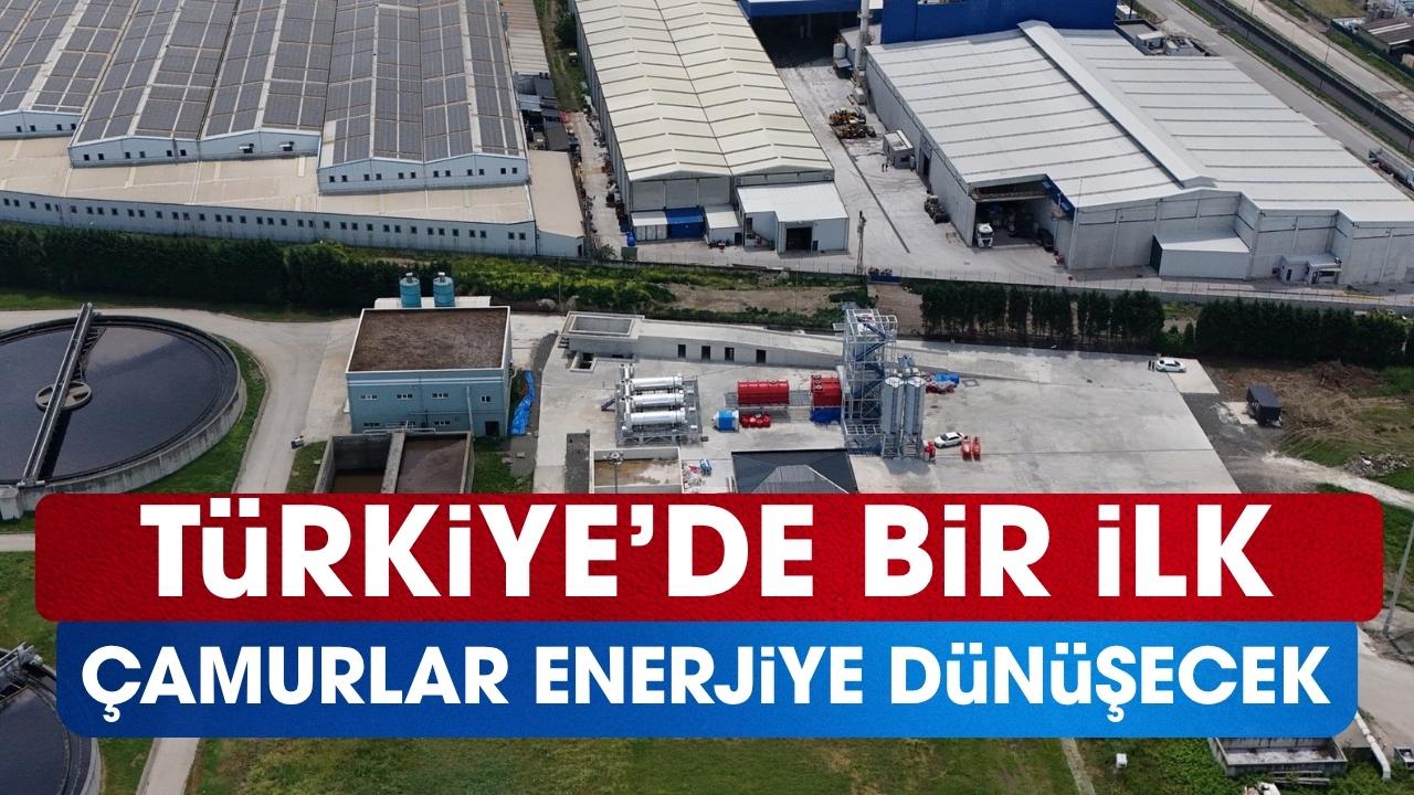 Türkiye'de bir ilk: Samsun'da atık su çamurları enerjiye dönüşecek