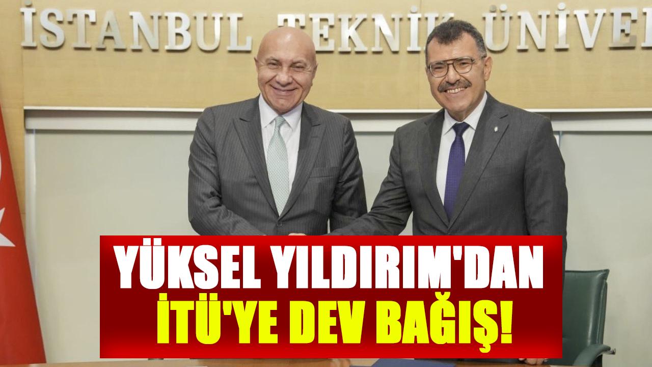 Yüksel Yıldırım'dan İTÜ'ye bağış! 24 bin metrekarelik kütüphane geliyor