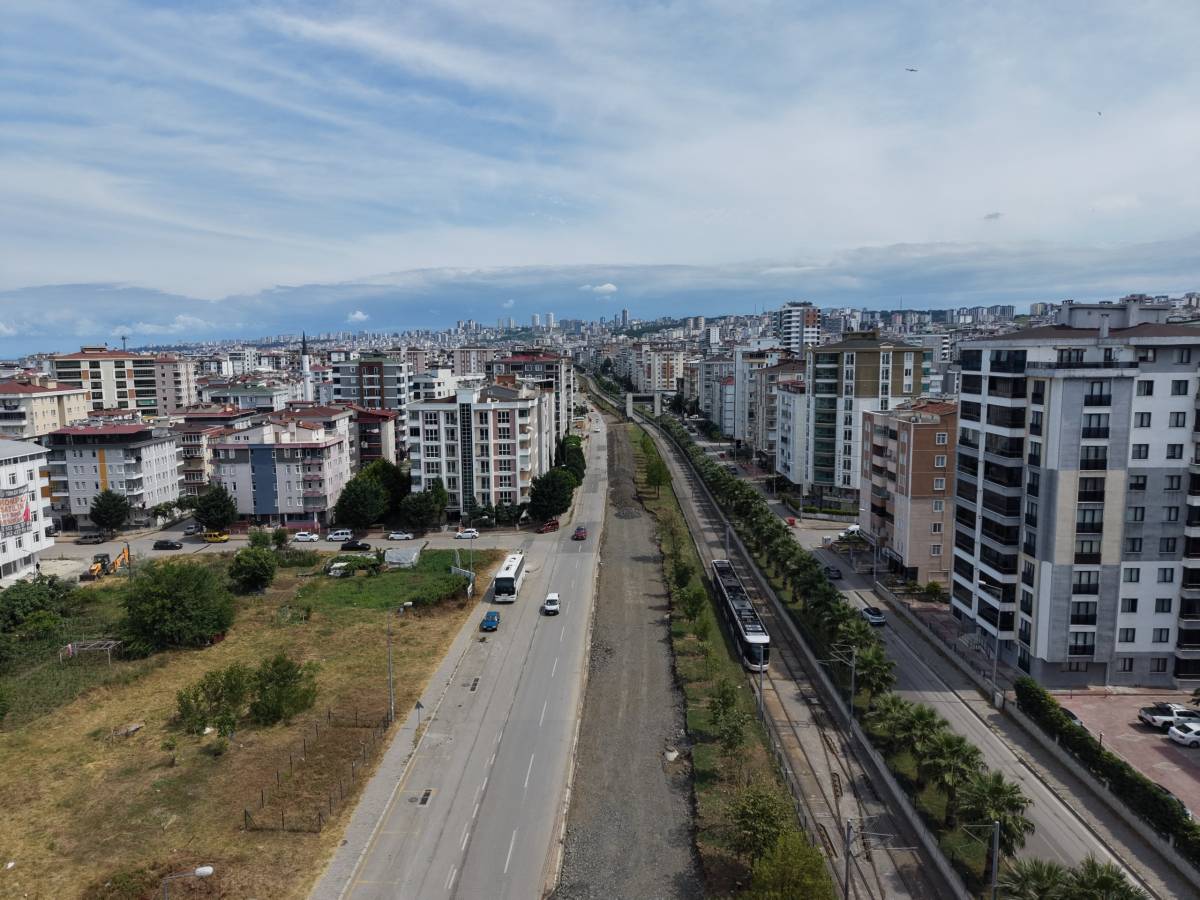 Samsun'da 100. Yıl Bulvarı projesinde çalışmalar başladı