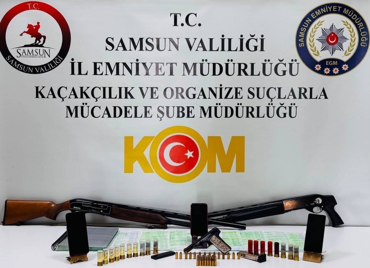 Samsun'da tefecilik operasyonu: 3 gözaltı!