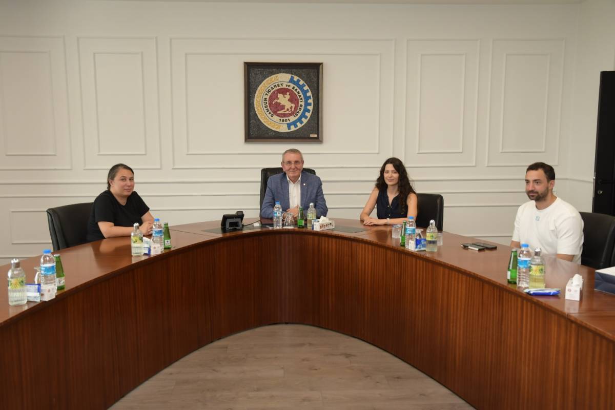Samsun TSO Başkanı Murzioğlu, Aybüke Eldemir'i ağırladı
