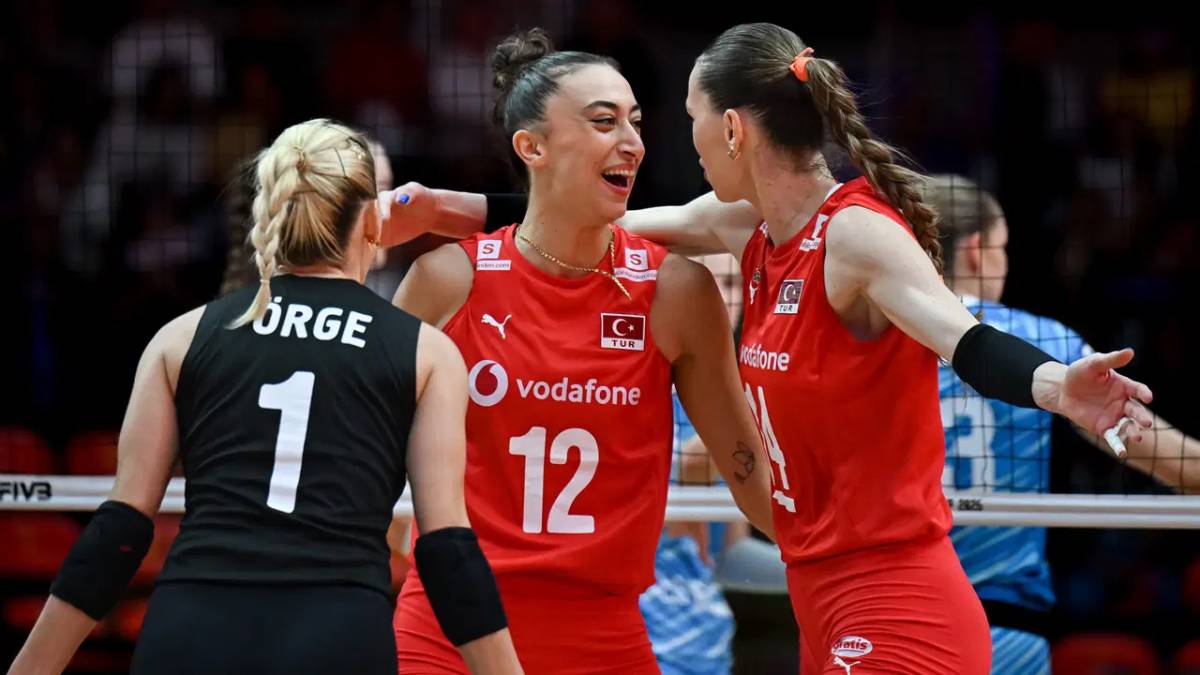 A Milli Kadın Voleybol Takımı, VNL çeyrek finali rakibi kanada oldu