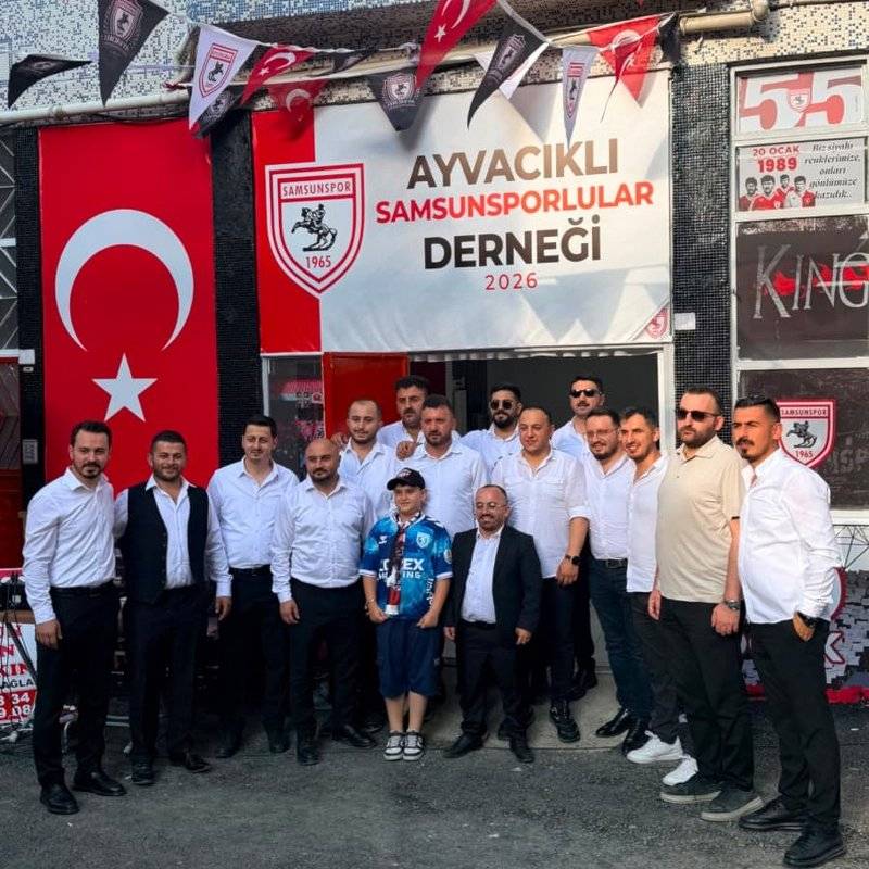 Samsun'da Ayvacıklı Samsunsporlular Derneği açıldı