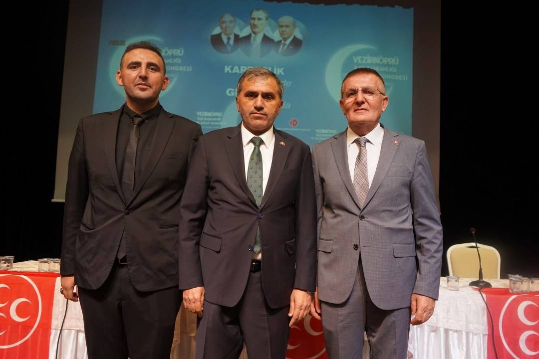 MHP Vezirköprü İlçe Başkanı Hasan Doğru oldu