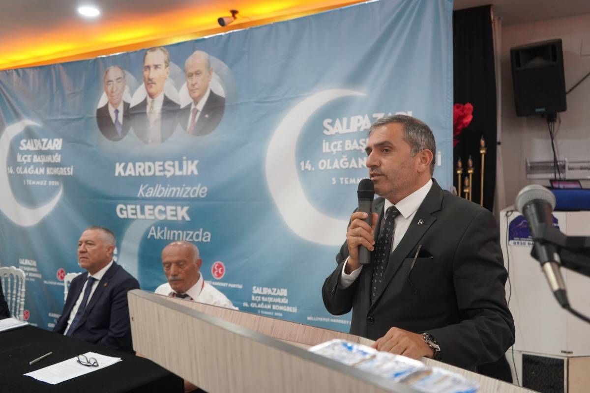 MHP Salıpazarı İlçe Başkanı Hakan Düzenli güven tazeledi