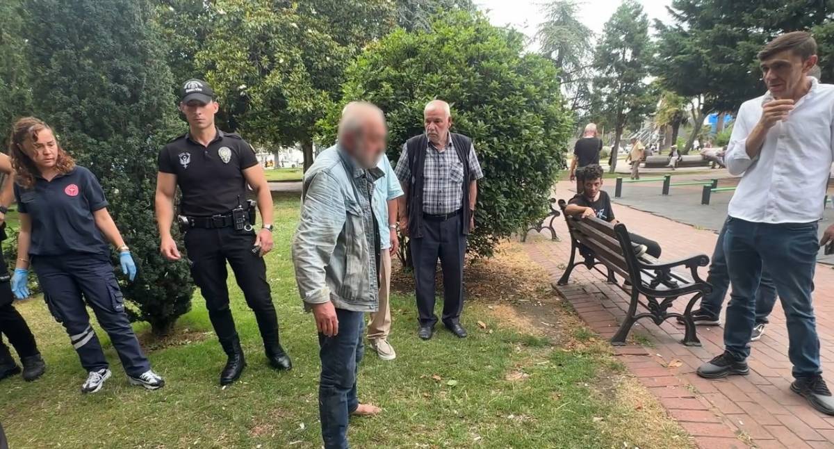 Samsun Anıtpark'ta sarhoş alarmı! Ekipleri canından bezdirdi