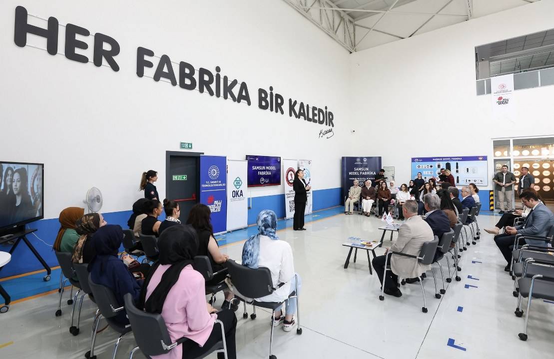 Samsun'da Kadın Mühendis Okulu sanayiye nitelikli istihdam sağlıyor