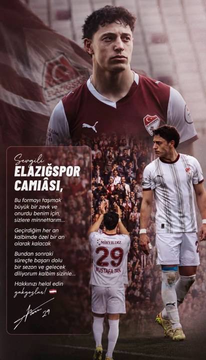 Samsunspor'dan kiralanan Haluk Mustafa Tan, Elazığspor'dan ayrıldı