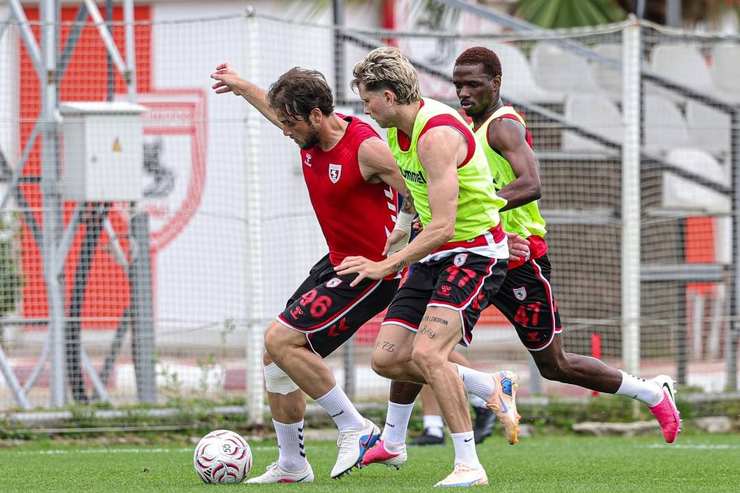 Samsunspor'un yeni sezon hazırlıkları sürüyor