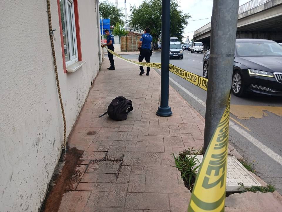 Trabzon'da şüpheli çanta paniği