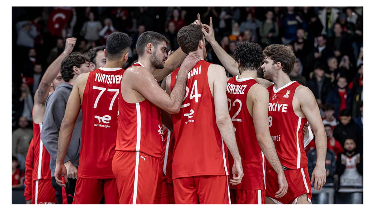 Türkiye basketbol maçı! 12 Dev Adam 5'te 5 yaptı